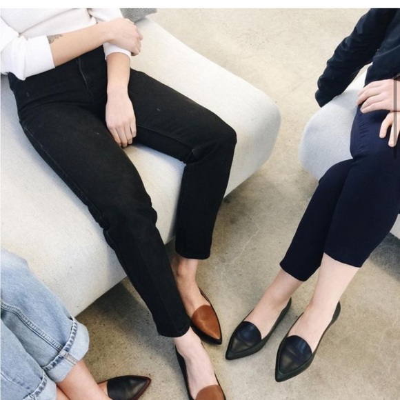 Everlane Modern point loafer size 8 in chestnut brown - Picture 4 of 13